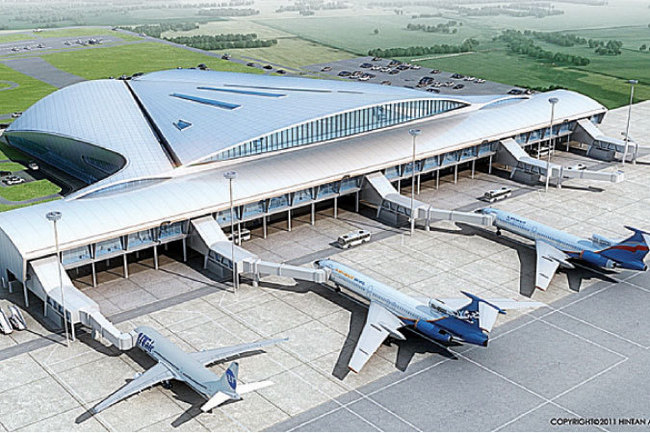 Новый пассажирский терминал аэропорта Курумоч